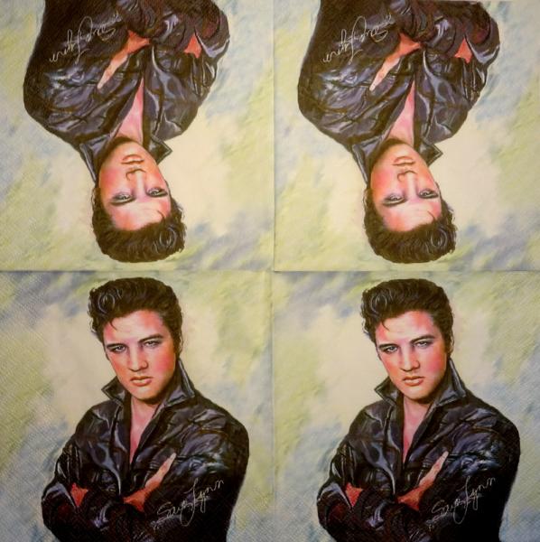 016 Celebrities - 3-ply - Elvis